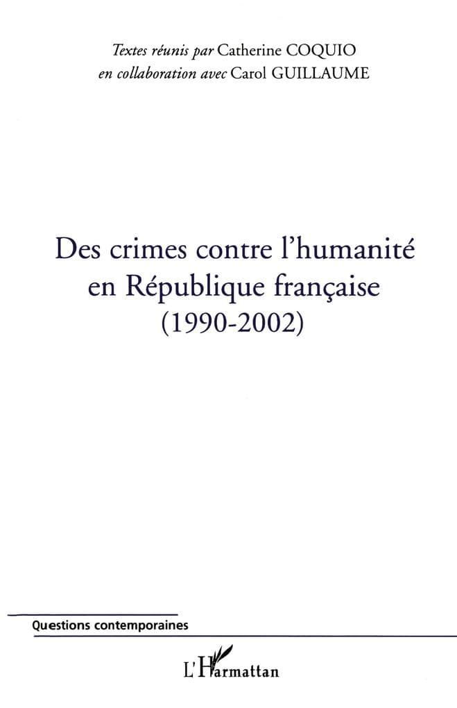 Des crimes contre l'humanité en République française