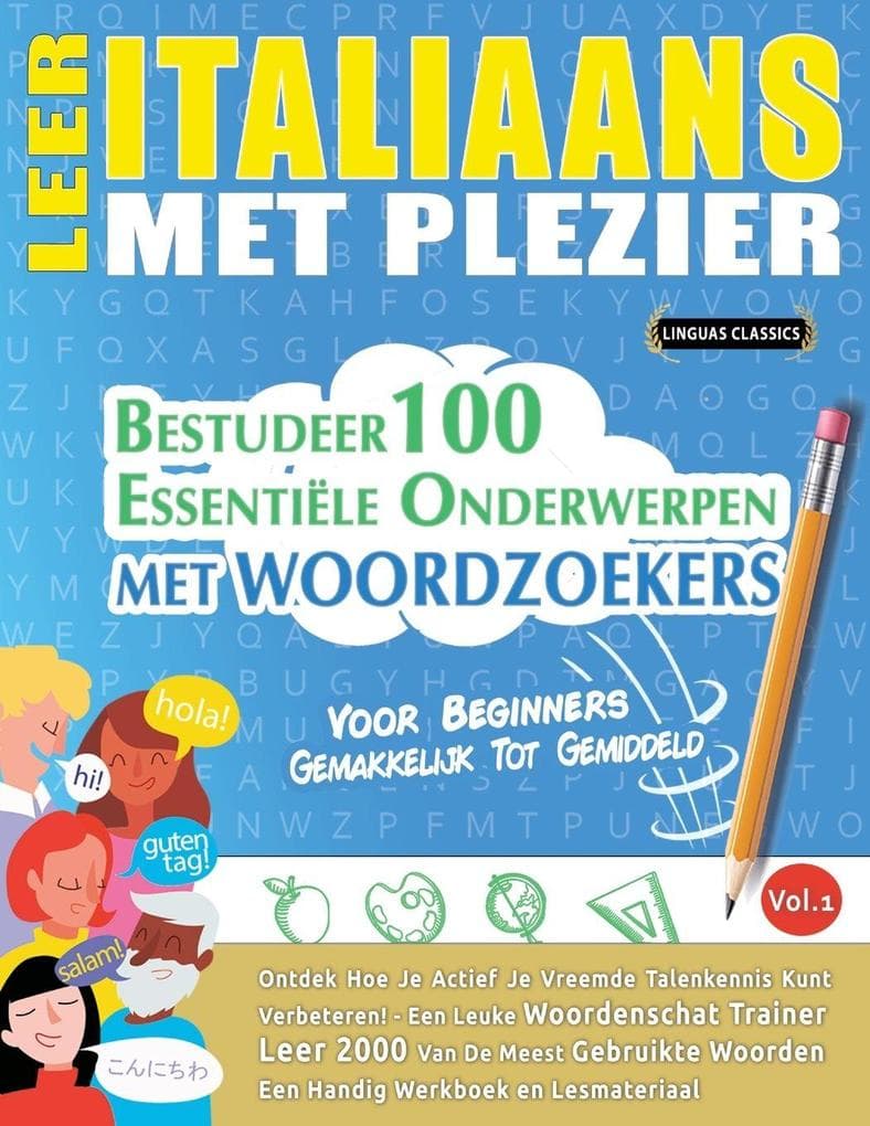 LEER ITALIAANS MET PLEZIER - VOOR BEGINNERS
