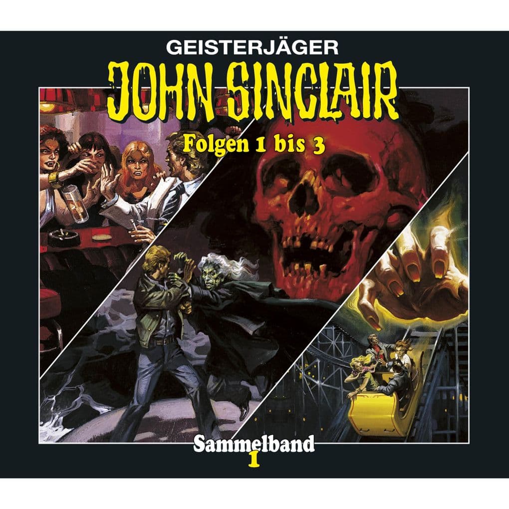 Sammelband 1, Folge 1-3: Im Nachtclub der Vampire / Die Totenkopf-Insel / Achterbahn ins Jenseits