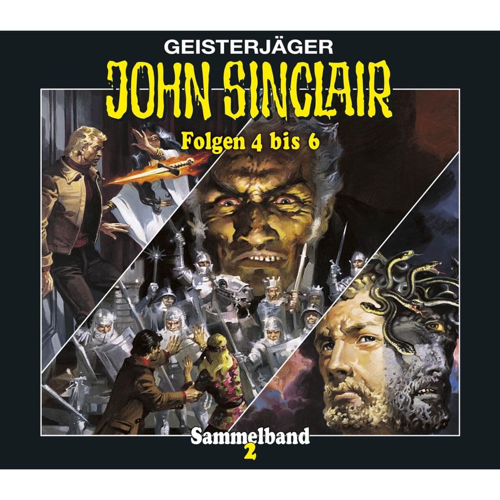 Sammelband 2, Folgen 4-6: Damona - Dienerin des Satans / Der Mörder mit dem Janus-Kopf / Schach mit dem Dämon