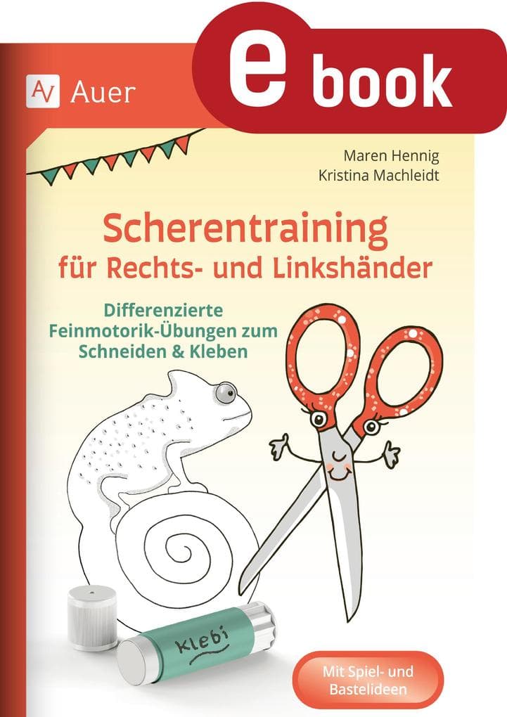 Scherentraining für Rechts- und Linkshänder