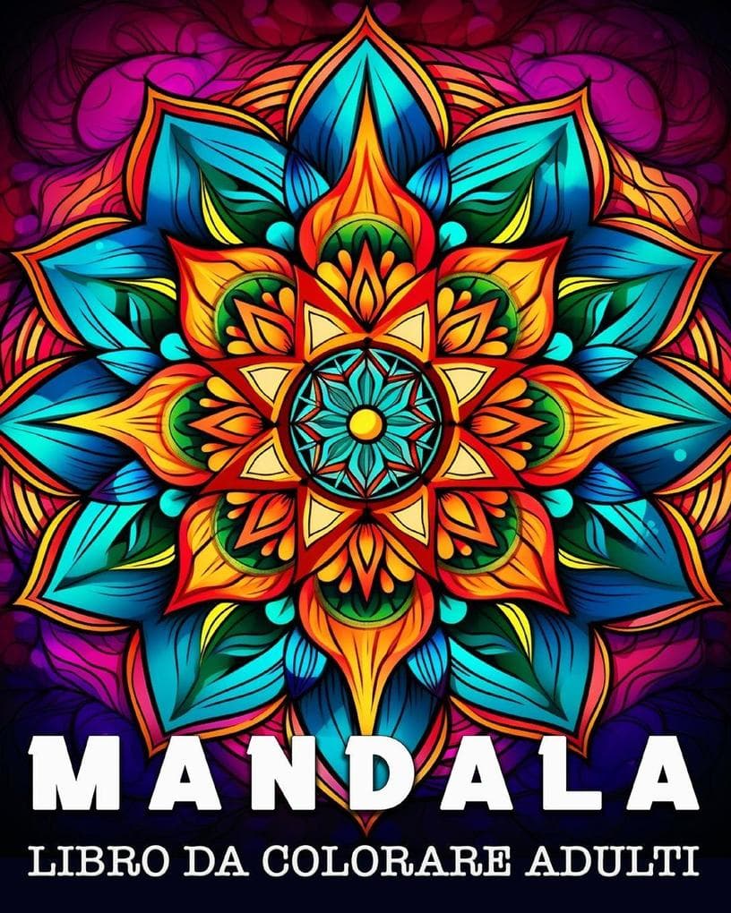 Mandala da Colorare Adulti