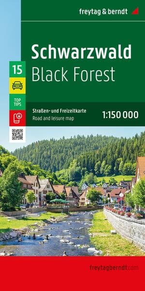 freytag & berndt Straßenkarte Schwarzwald 1:150.000