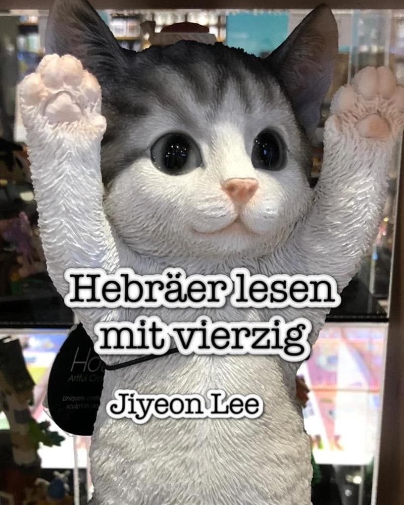 Hebräer lesen mit vierzig