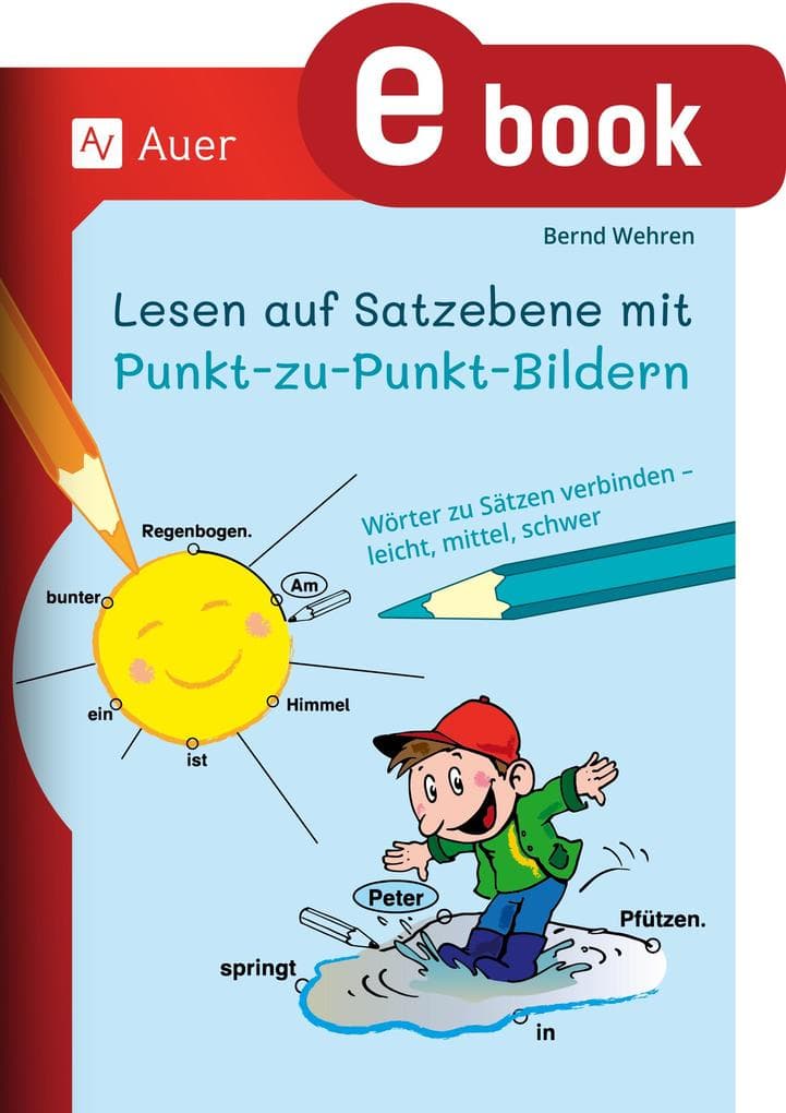 Lesen auf Satzebene mit Punkt-zu-Punkt-Bildern