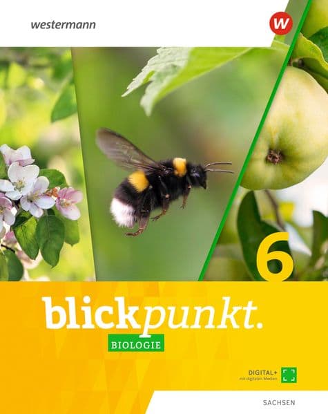 Blickpunkt Biologie 6. Schulbuch. Für Sachsen