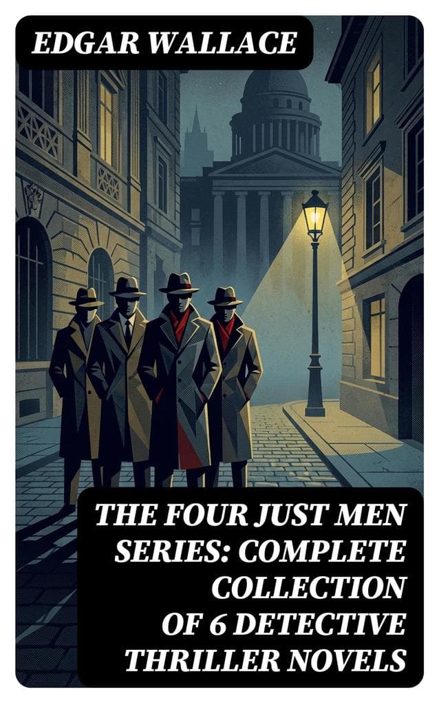 The Four Just Men Series: Complete Collection of 6 Detective Thriller Novels