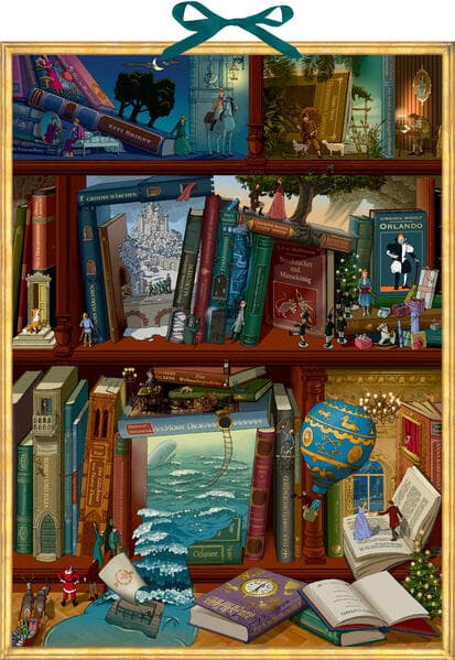 Wand-Adventskalender - Magie der Bücher