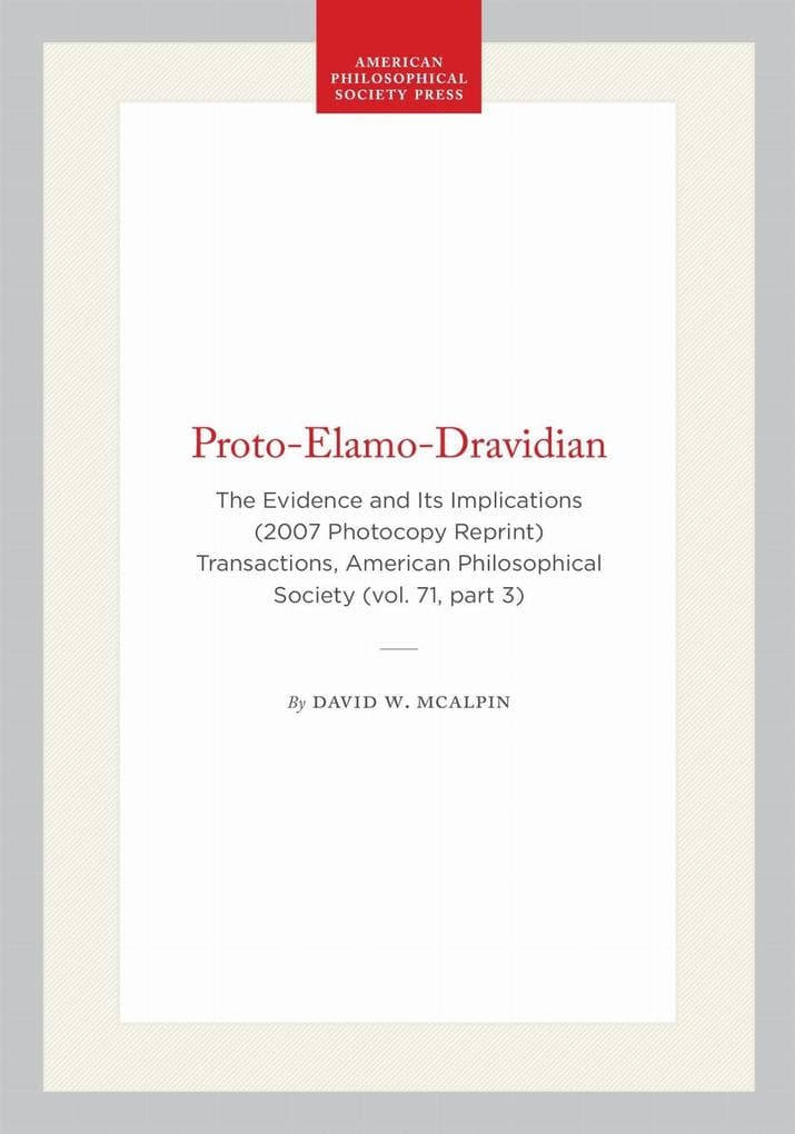 Proto-Elamo-Dravidian