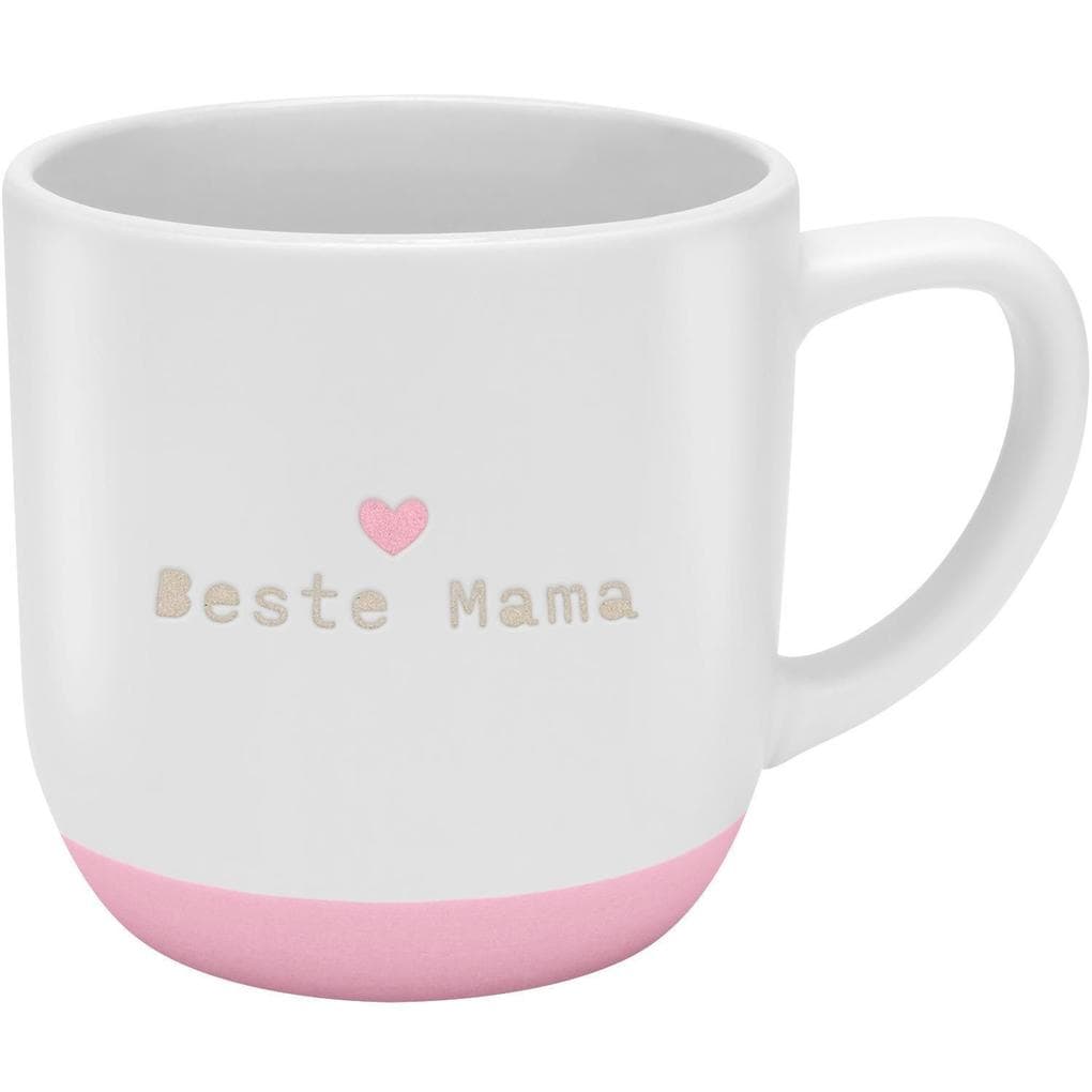 GRUSS & CO Tasse rund graviert, Motiv "Beste Mama"