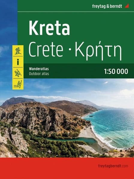 freytag & berndt Wanderatlas Kreta 1:50.000