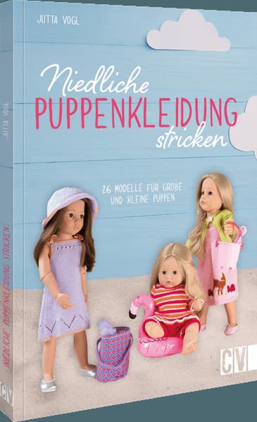Niedliche Puppenkleidung stricken