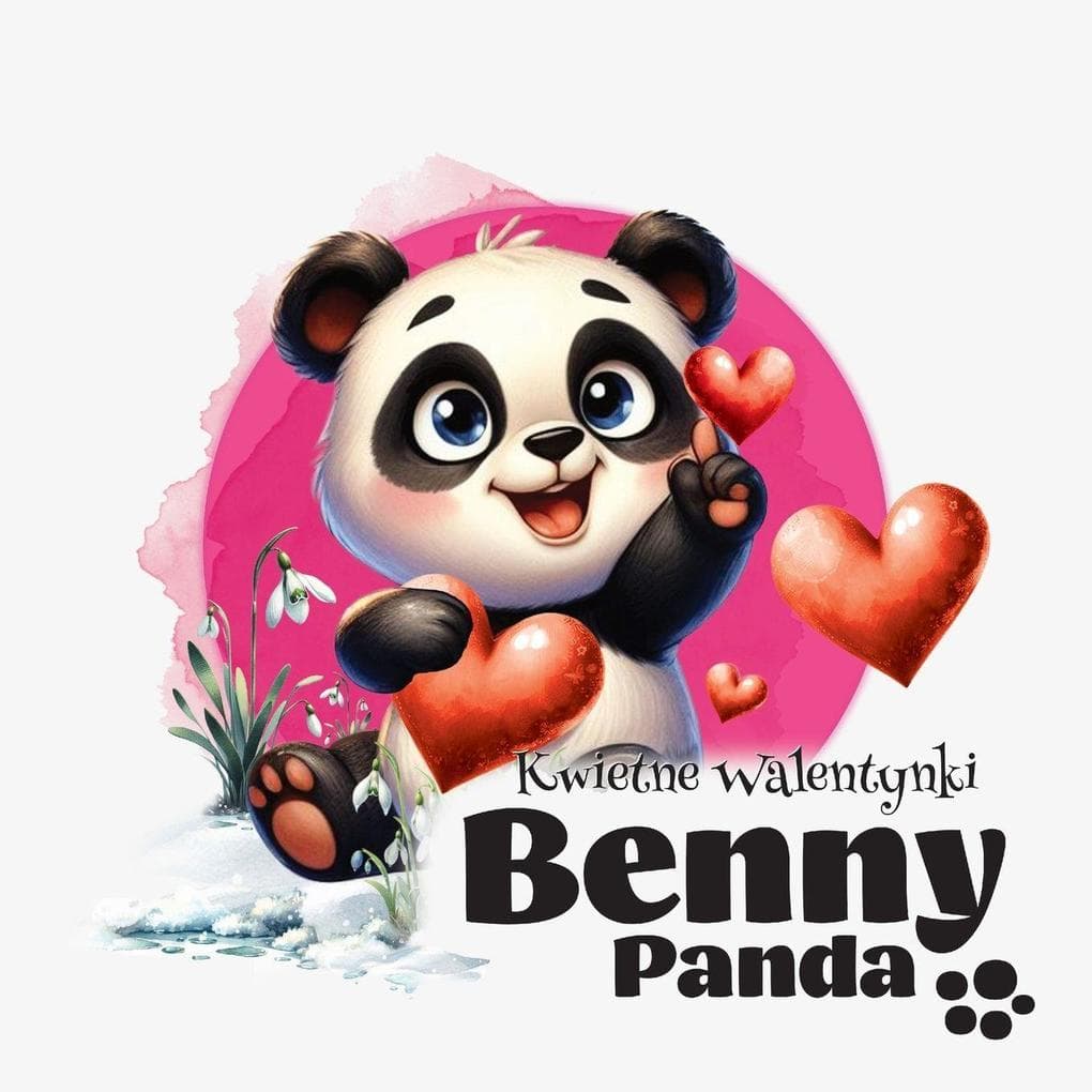 Panda Benny - Kwietne Walentynki