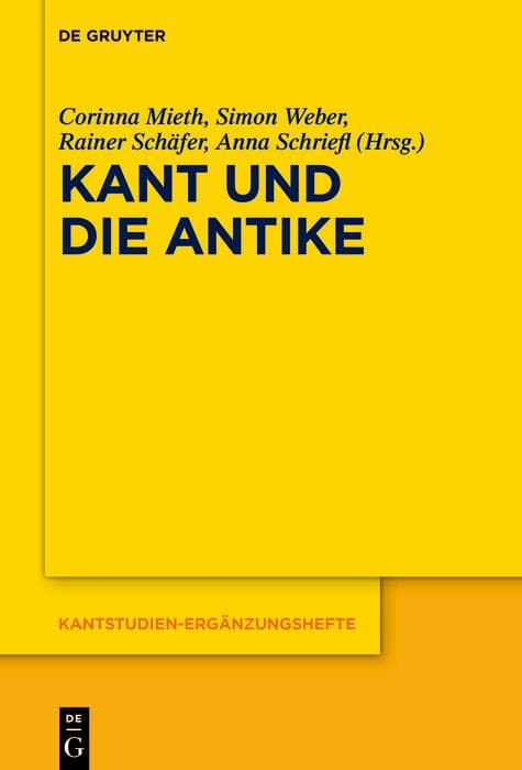 Kant und die Antike