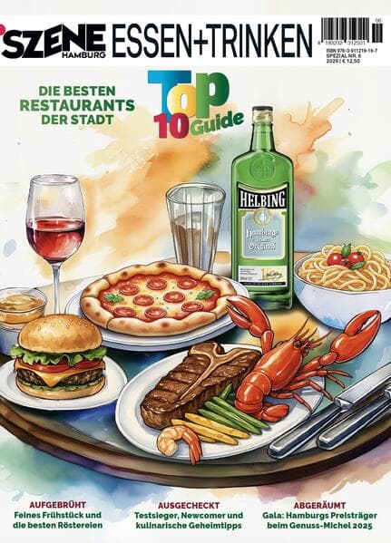 SZENE HAMBURG ESSEN + TRINKEN TOP TEN 2025/2026