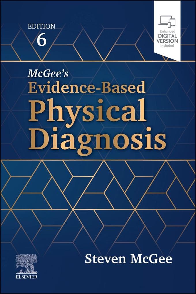 McGee's Evidence-Based Physical Diagnosis