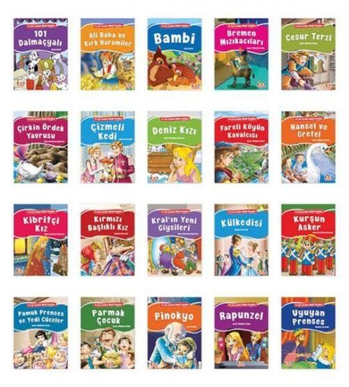 En Cok Sevilen Minik Klasikler 20 Kitap Set