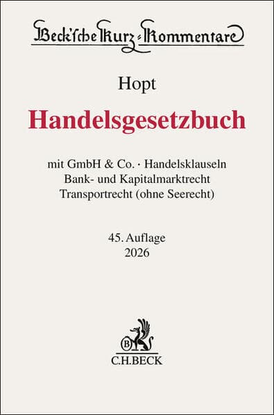 Handelsgesetzbuch. HGB