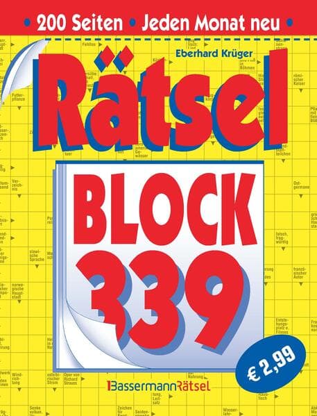 Rätselblock 339 (5 Exemplare à 2,99 EUR)