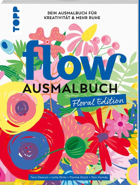 Flow® Ausmalbuch. Floral Edition