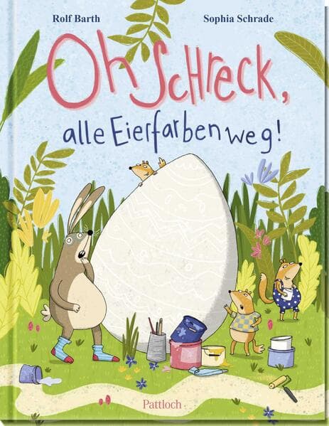 Oh Schreck, alle Eierfarben weg!