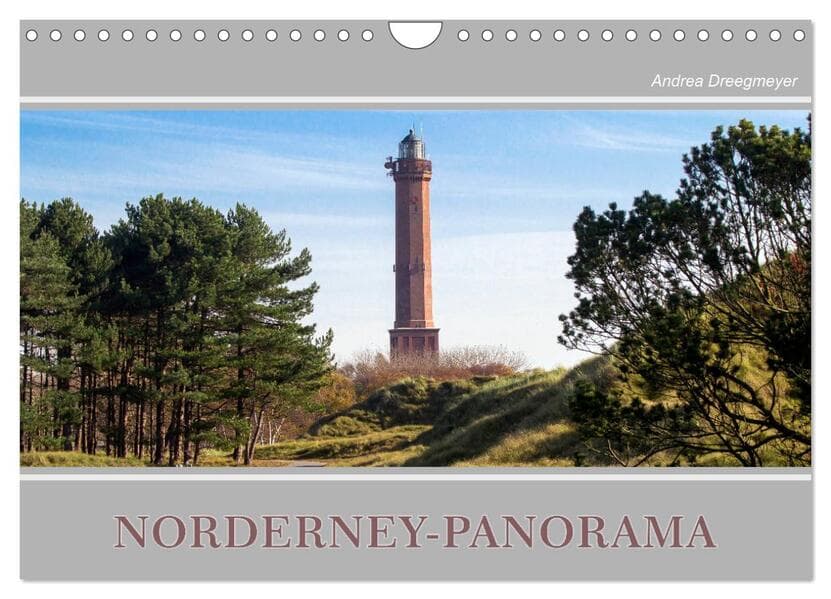 Norderney-Panorama (Wandkalender 2026 DIN A4 quer), CALVENDO Monatskalender