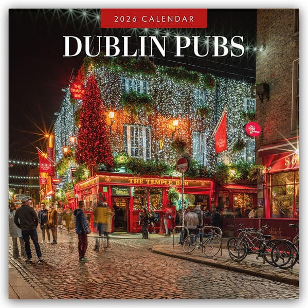 Dublin Pubs 2026 - 16-Monatskalender