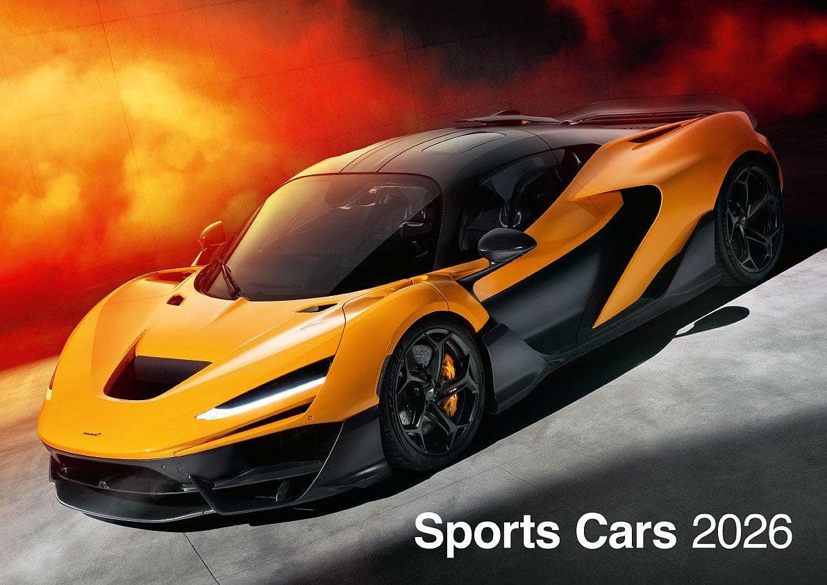 Sports Cars 2026 - Sportwagen - Autos Kalender