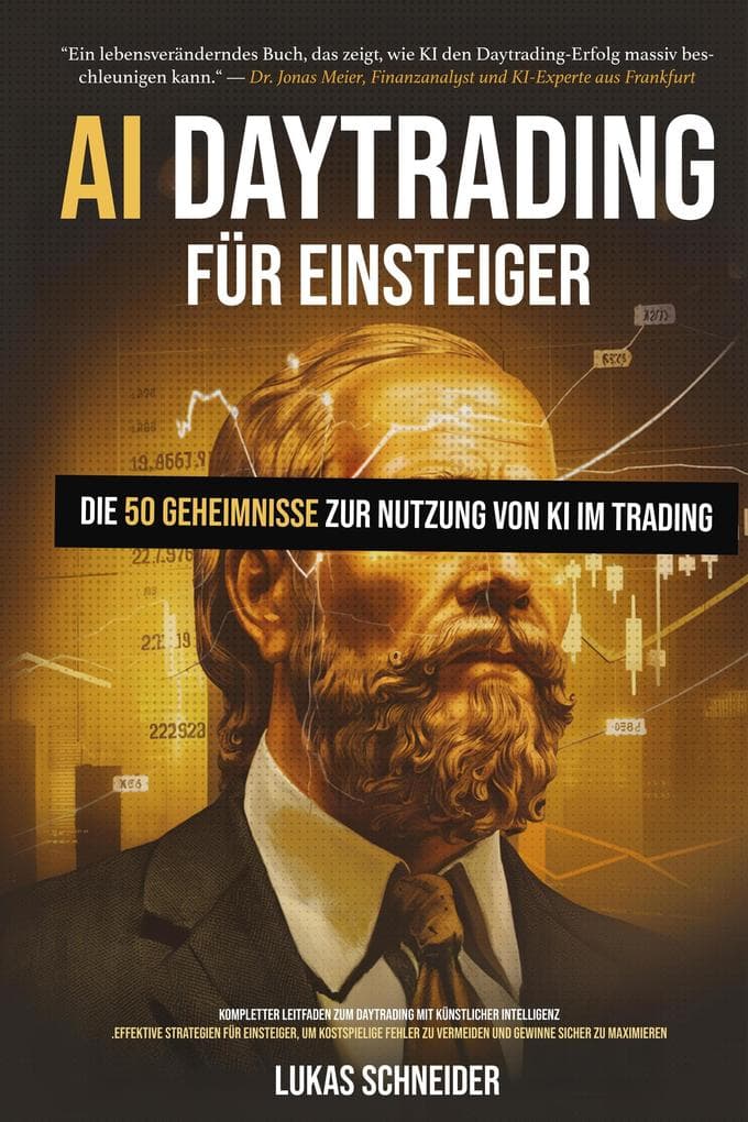 AI-Daytrading für Einsteiger Ein Leitfaden zur Nutzung Künstlicher Intelligenz mit geheimen und effektiven Strategien - auch für absolute Anfänger - um sicher und planbar Geld zu verdienen