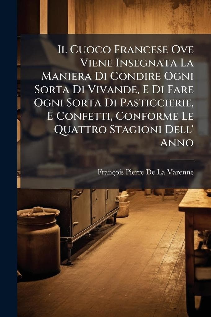 Il Cuoco Francese Ove Viene Insegnata La Maniera Di Condire Ogni Sorta Di Vivande, E Di Fare Ogni Sorta Di Pasticcierie, E Confetti, Conforme Le Quattro Stagioni Dell' Anno