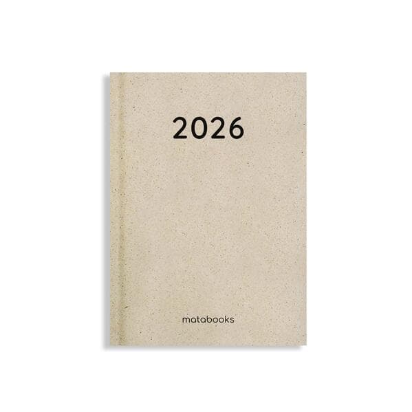matabooks - A6 Kalender Samaya 2026 Farbe: Nature S (DE/EN)
