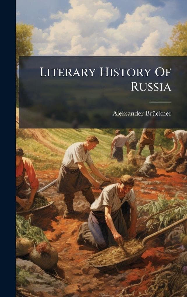 Literary History Of Russia