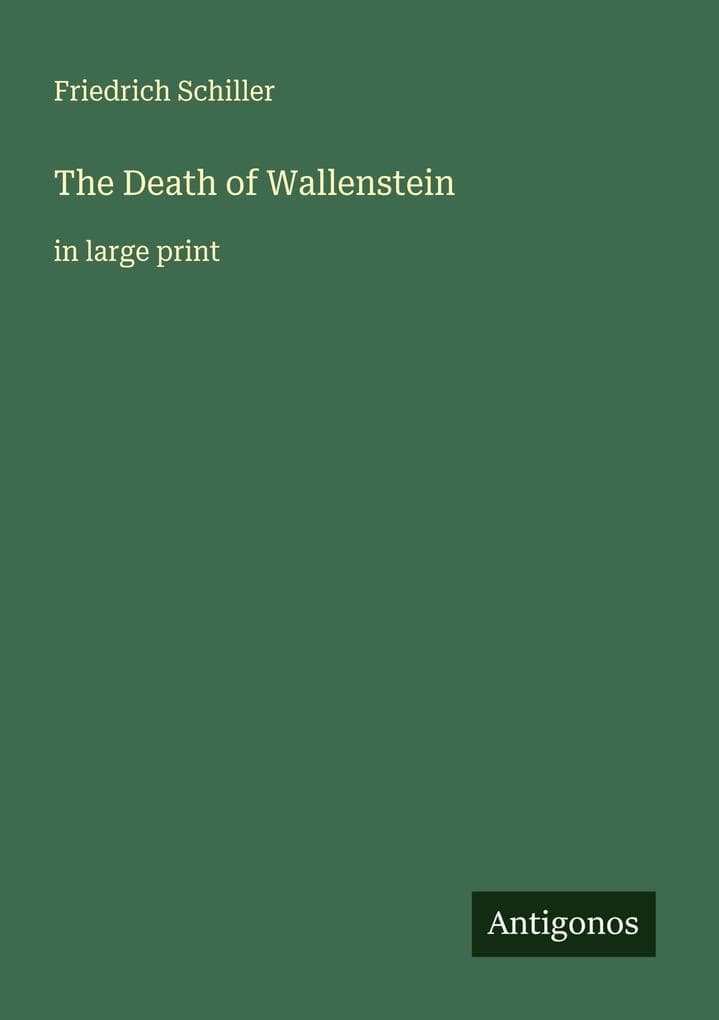 The Death of Wallenstein