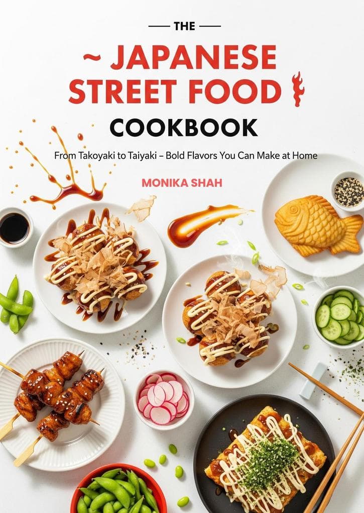 The Japanese Street Food Cookbook: From Takoyaki to Taiyaki Bold Flavors You Can Make at Home