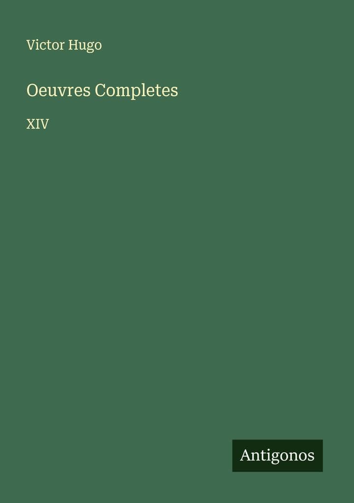 Oeuvres Completes