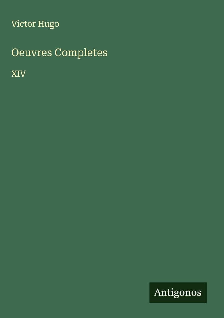 Oeuvres Completes