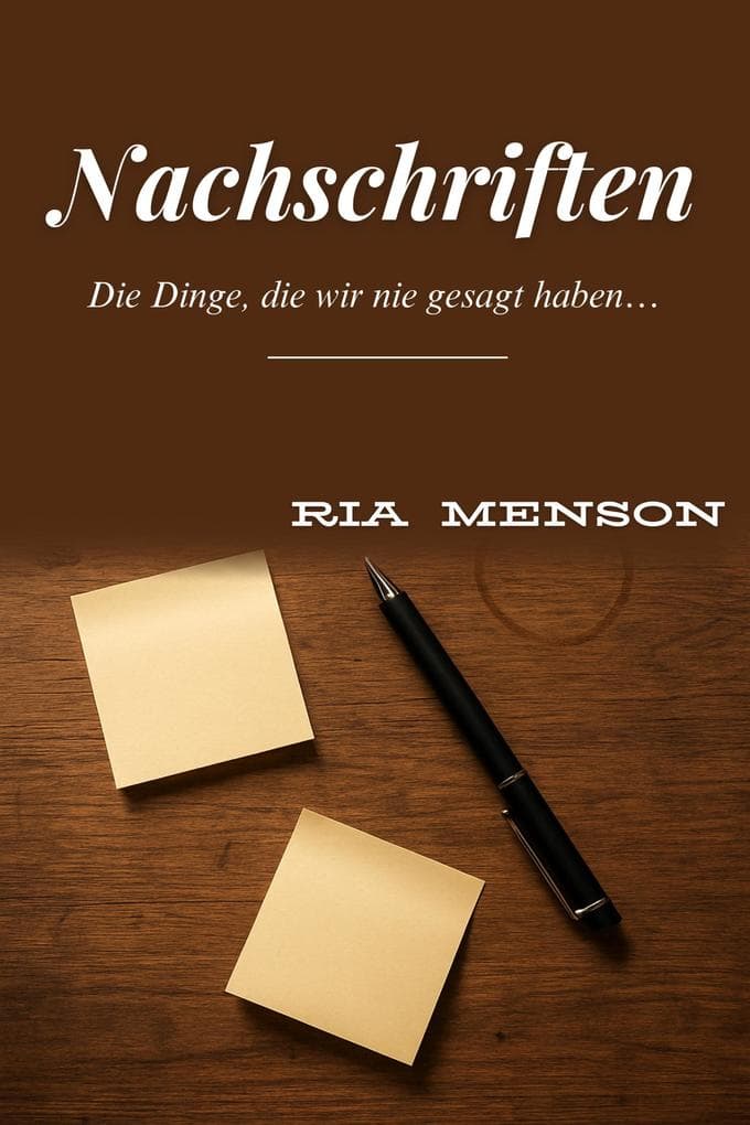 Nachschriften: Die Dinge, die wir nie gesagt haben...