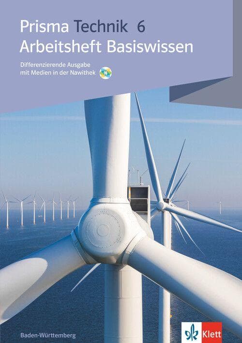 Prisma Technik. Arbeitsheft Klasse 6. Differenzierende Ausgabe Baden-Württemberg