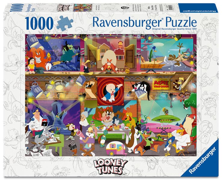 Erwachsenenpuzzle 1000 Teile - Looney Tunes Studio