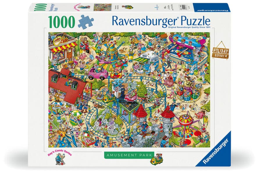 Erwachsenenpuzzle 1000 Teile - Ray Nicholson - Amusement Park
