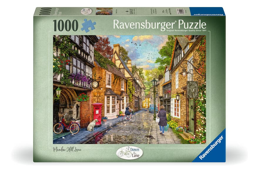 Erwachsenenpuzzle 1000 Teile - Meadow Hill Lane