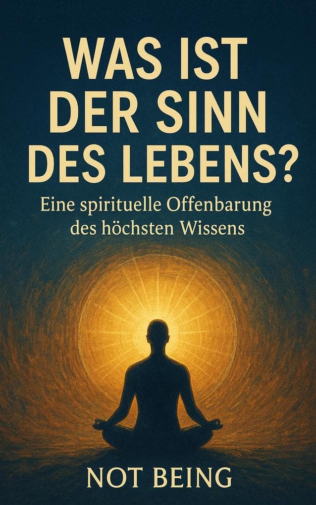 Was ist der Sinn des Lebens? Eine spirituelle Offenbarung des höchsten Wissens