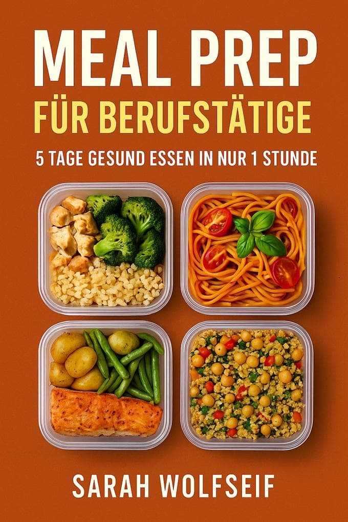 Meal Prep für Berufstätige: 5 Tage gesund essen in nur 1 Stunde