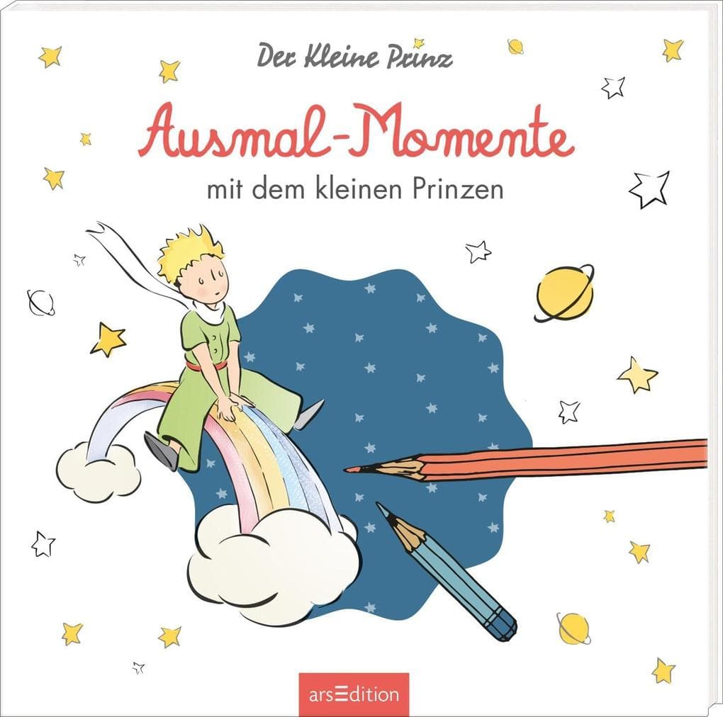 Ausmal-Momente mit dem kleinen Prinzen