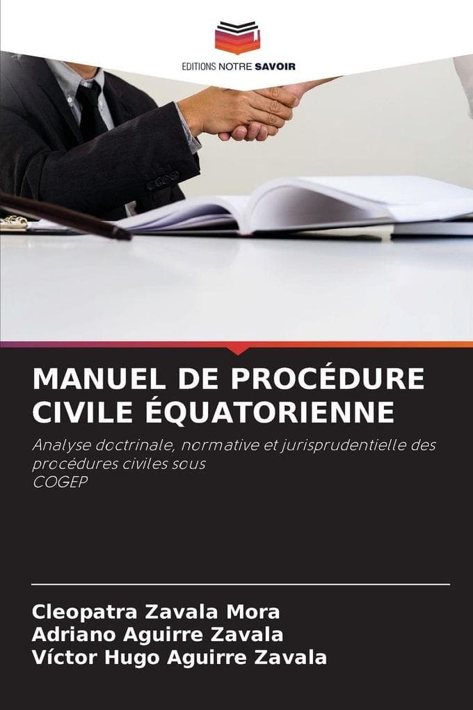 MANUEL DE PROCÉDURE CIVILE ÉQUATORIENNE