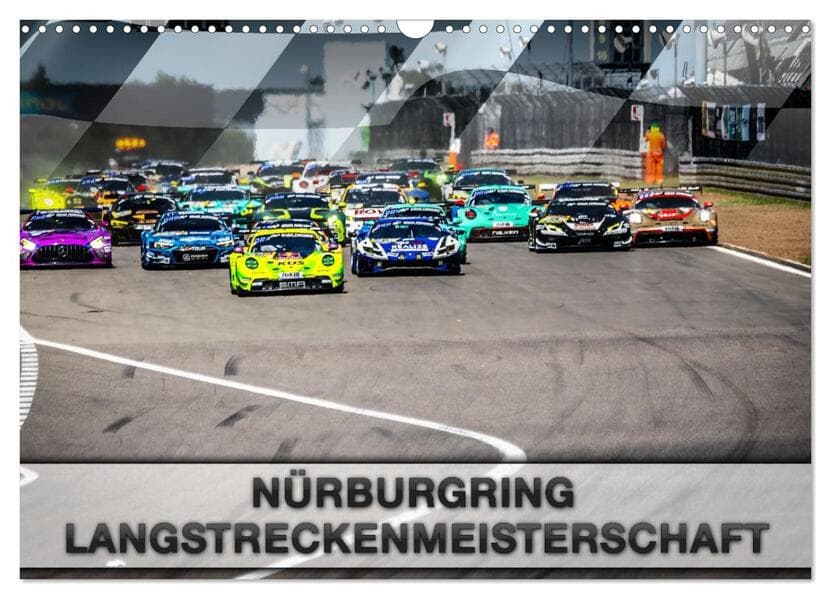 Nürburgring Langstreckenmeisterschaft (Wandkalender 2026 DIN A3 quer), CALVENDO Monatskalender