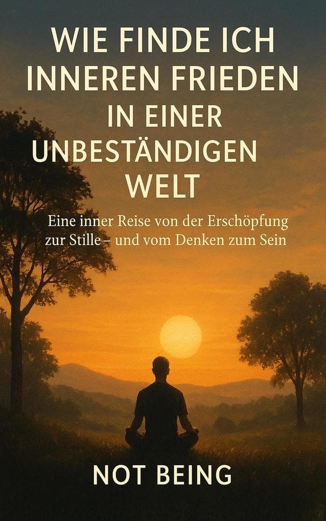 WIE FINDE ICH INNEREN FRIEDEN IN EINER UNBESTÄNDIGEN WELT