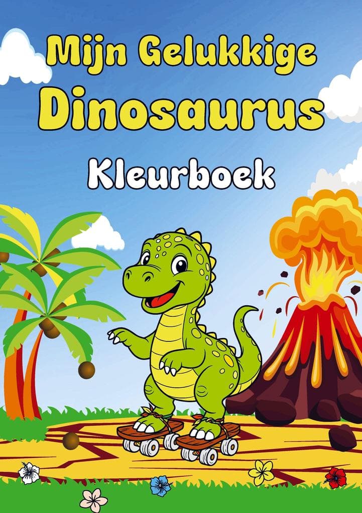 Mijn Gelukkige Dinosaurus Kleurboek