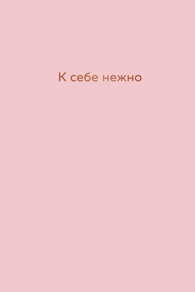 K sebe nezhno. Ezhednevnik