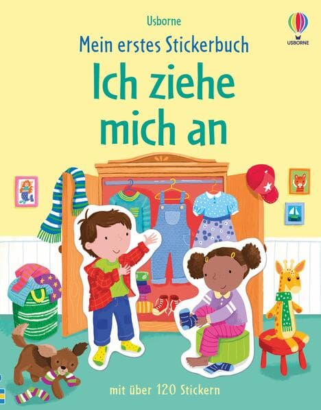 Mein erstes Stickerbuch: Ich ziehe mich an
